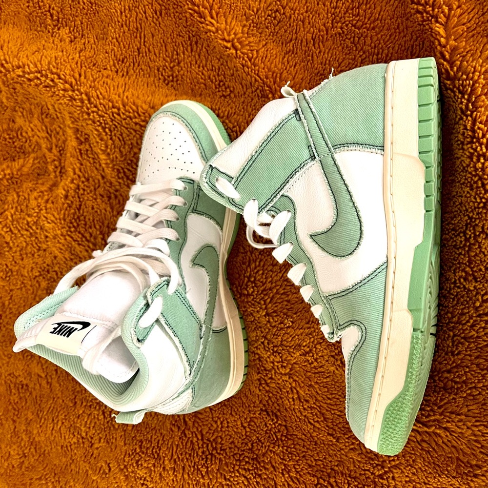 Nike Dunk High 1985 'Green Denim' DV1143-300